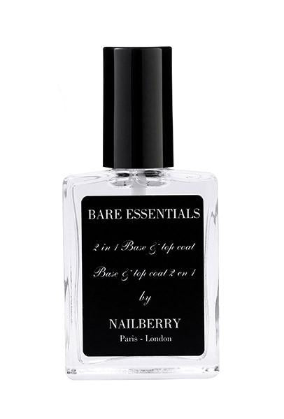 Bare Essentials 2 in 1 Base & Top Coat By Nailberry London