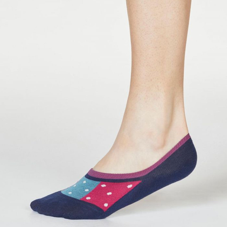 Nita Spot No-Show Socks - 2 Colours Available