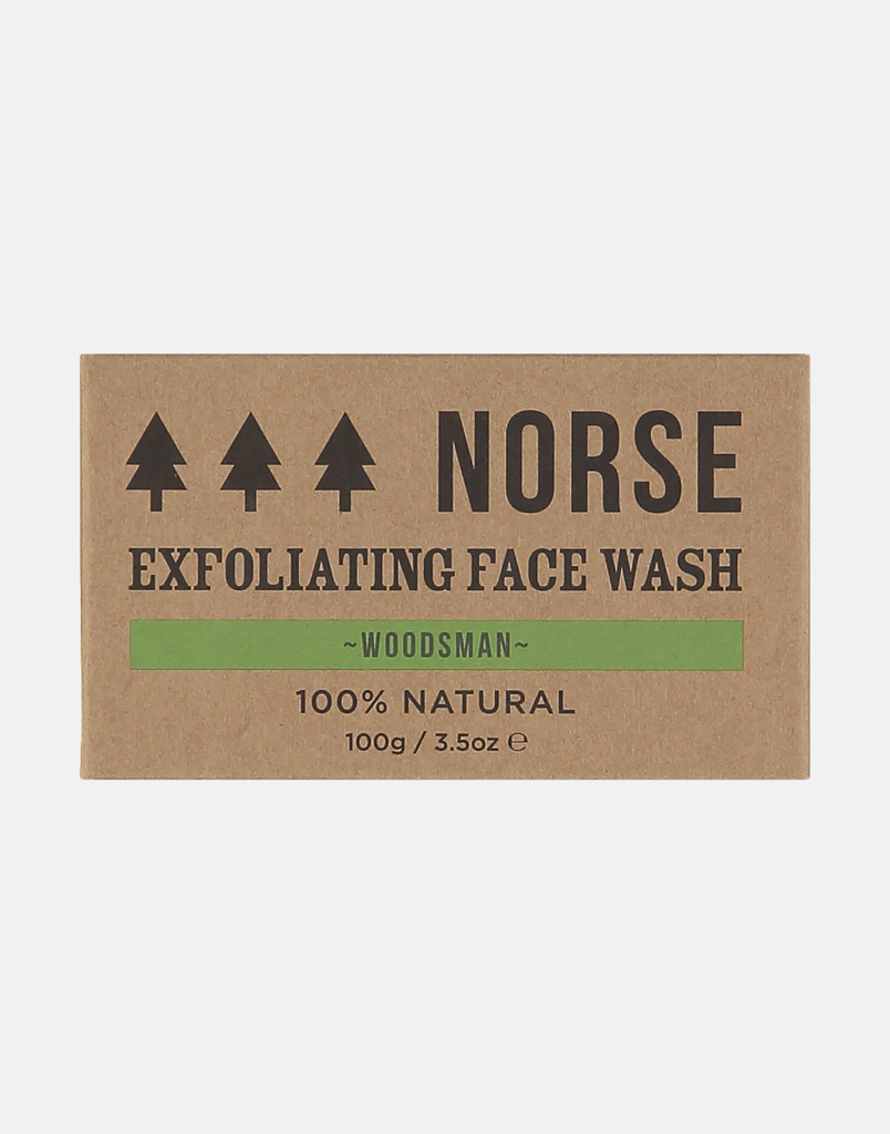 Norse Woodsman Exfoliating Face Wash 100g