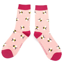 Load image into Gallery viewer, Miss Sparrow Buzzy Bees Bamboo Socks
