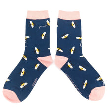 Load image into Gallery viewer, Miss Sparrow Buzzy Bees Bamboo Socks
