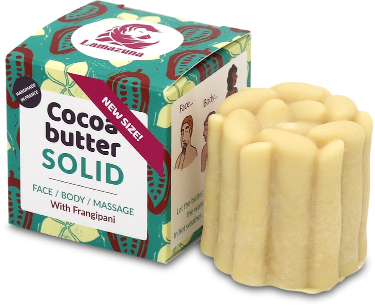 Lamazuna Solid Cocoa Butter (Frangipani)