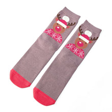 Load image into Gallery viewer, Mr Heron Santa Reindeer Socks, 2 Colours Available
