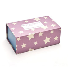 Load image into Gallery viewer, Miss Sparrow Spots Stripes Stars Socks Gift Box Set of 3
